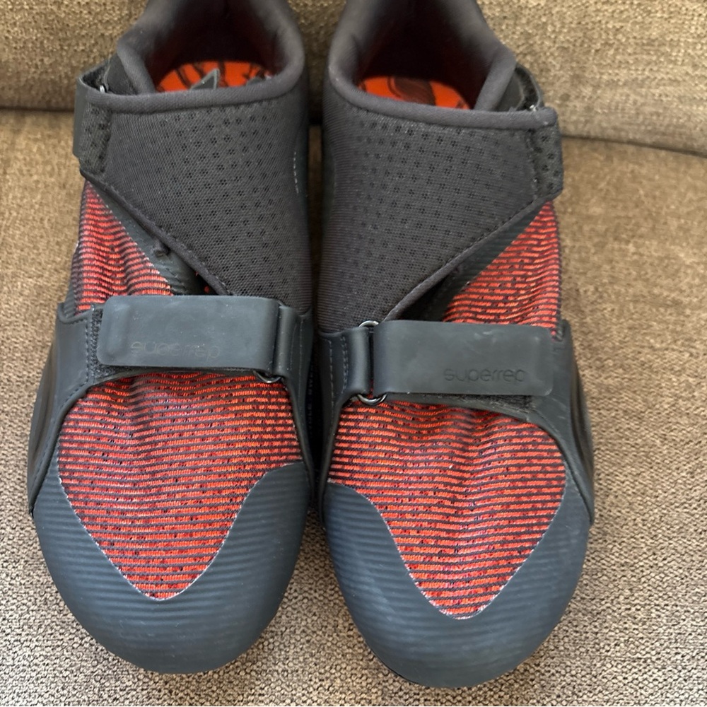 Nike SuperRep Cycle Indoor Cycling Shoes Peloton Red Black CJ0775 008 Size 9 - Picture 2 of 7